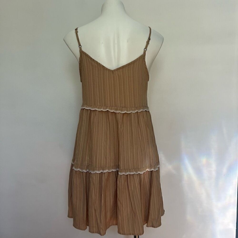 Blue Pepper Boho Embroidered Swing Tank Dress - Picture 5 of 7